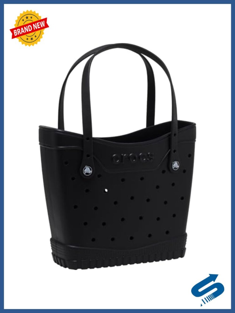 Crocs Classic Medium Tote Bag Durable Washable Waterproof 15" Laptop